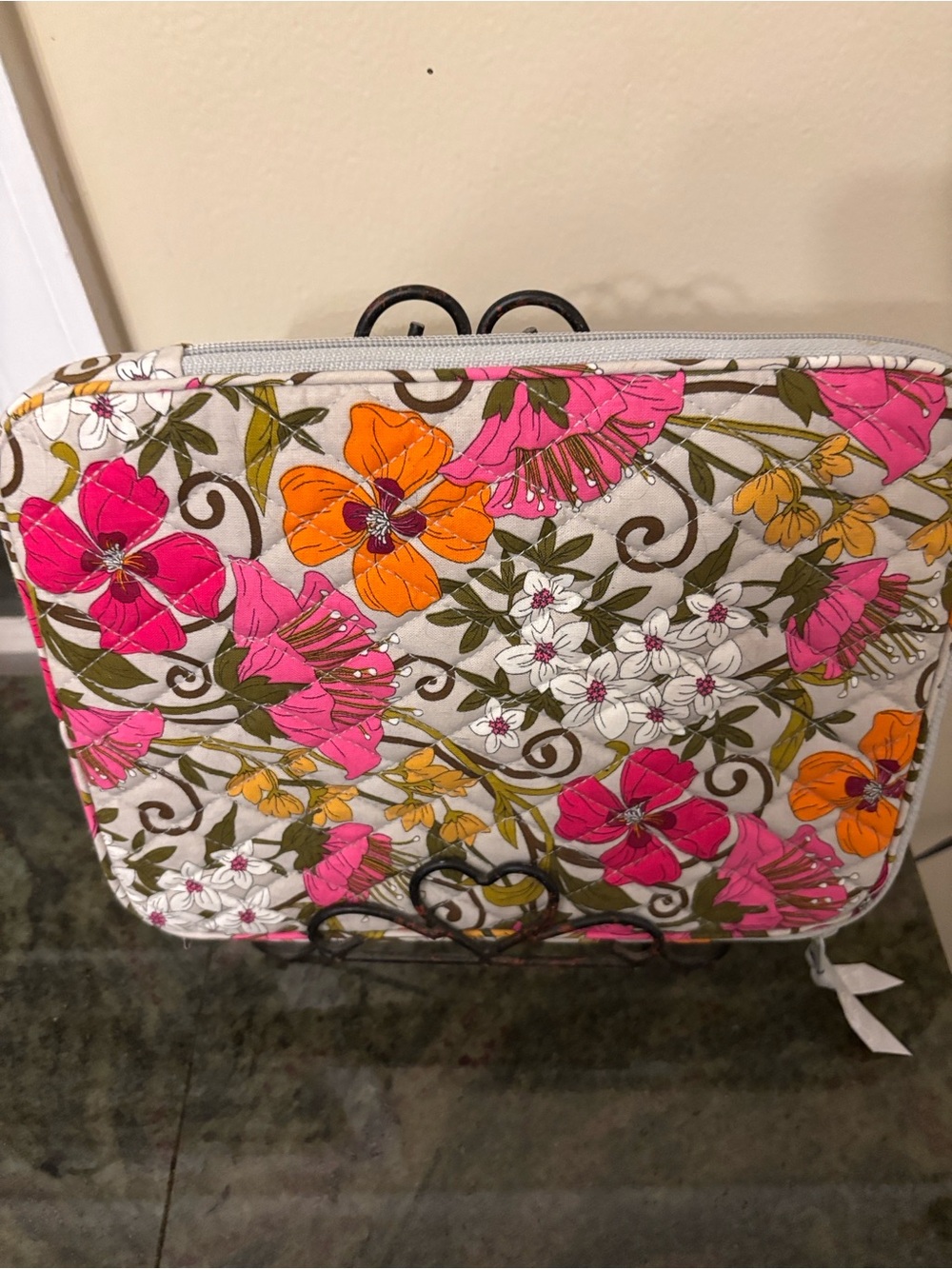 Vera Bradley Floral Quilted quilted tablet holder iPad NWOT
